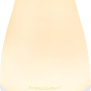 InnoGear Essential Oil Diffuser Ultrasonic Diffusers for Home, Basic White | Cool Mist Humidifier, Aromatherapy, Large Room, Run up to 8hrs, Waterless Auto Off, 7 Lights, Living Room, Quiet Operation