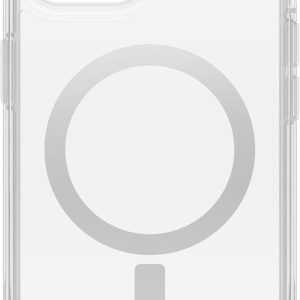 OtterBox iPhone 16e, 15, iPhone 14, and iPhone 13 Symmetry Series Clear Case (Clear), Snaps to MagSafe, Ultra-Sleek, Raised Edges Protect Camera & Screen, Ultra-Thin, Sleek iPhone Case