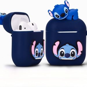 3D Cartoon Silicone Case for Apple Airpods 2&1 Generation, Set Protective Coverwith AirPods 2nd/1st,for Girls Boys .The Best Gift