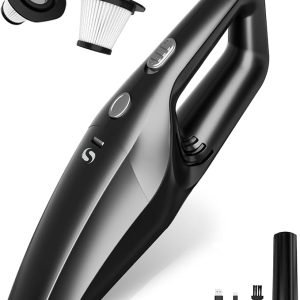 Handheld Vacuum Cordless, car Vacuum Portable Cordless | Portable Hand Held Vacuum Cordless with Washable HEPA Filter and Rechargeable Battery, Mini Vacuum Kit for Men and Women