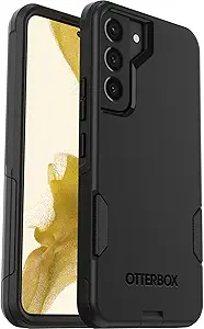 OtterBox Galaxy S22 Commuter Series Case - Black, Slim & Tough, Pocket-Friendly, with Port Protection