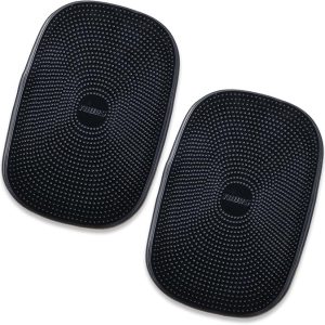 Yours Non-Slip Dashboard Pad for Cars (2-Pack) – Strong Grip Anti-Slip Car Mat for Phone, Sunglasses, Keys & Coins – Washable Reusable Dashboard Accessories – Black